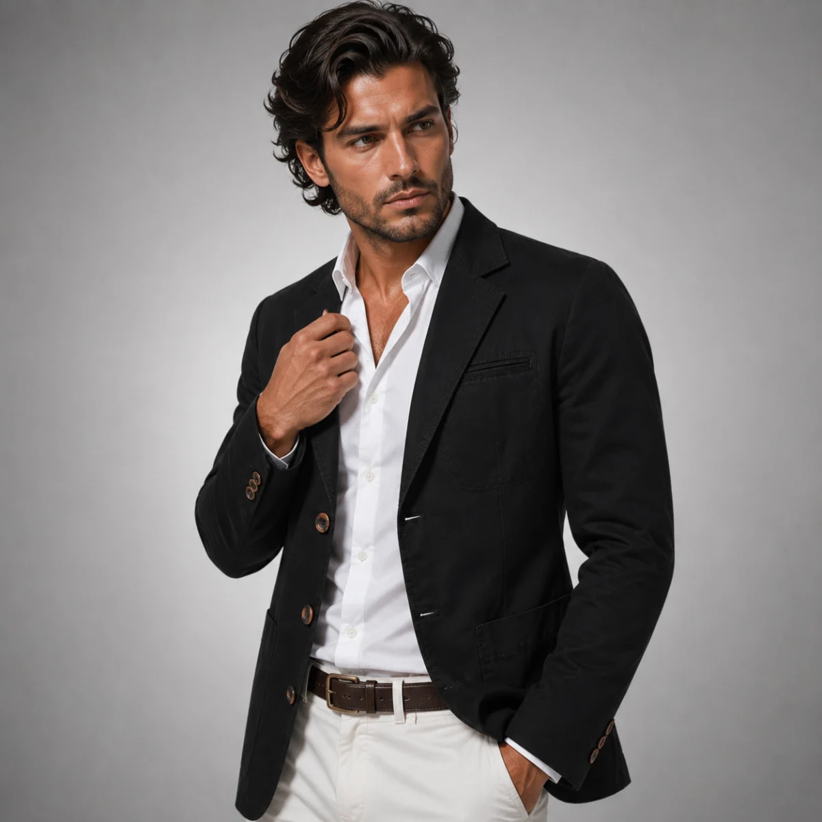 Armelle | Lined Cotton Work Jacket