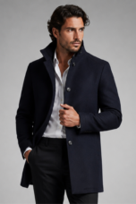 Wilfrid | Quilted Stand Collar Coat