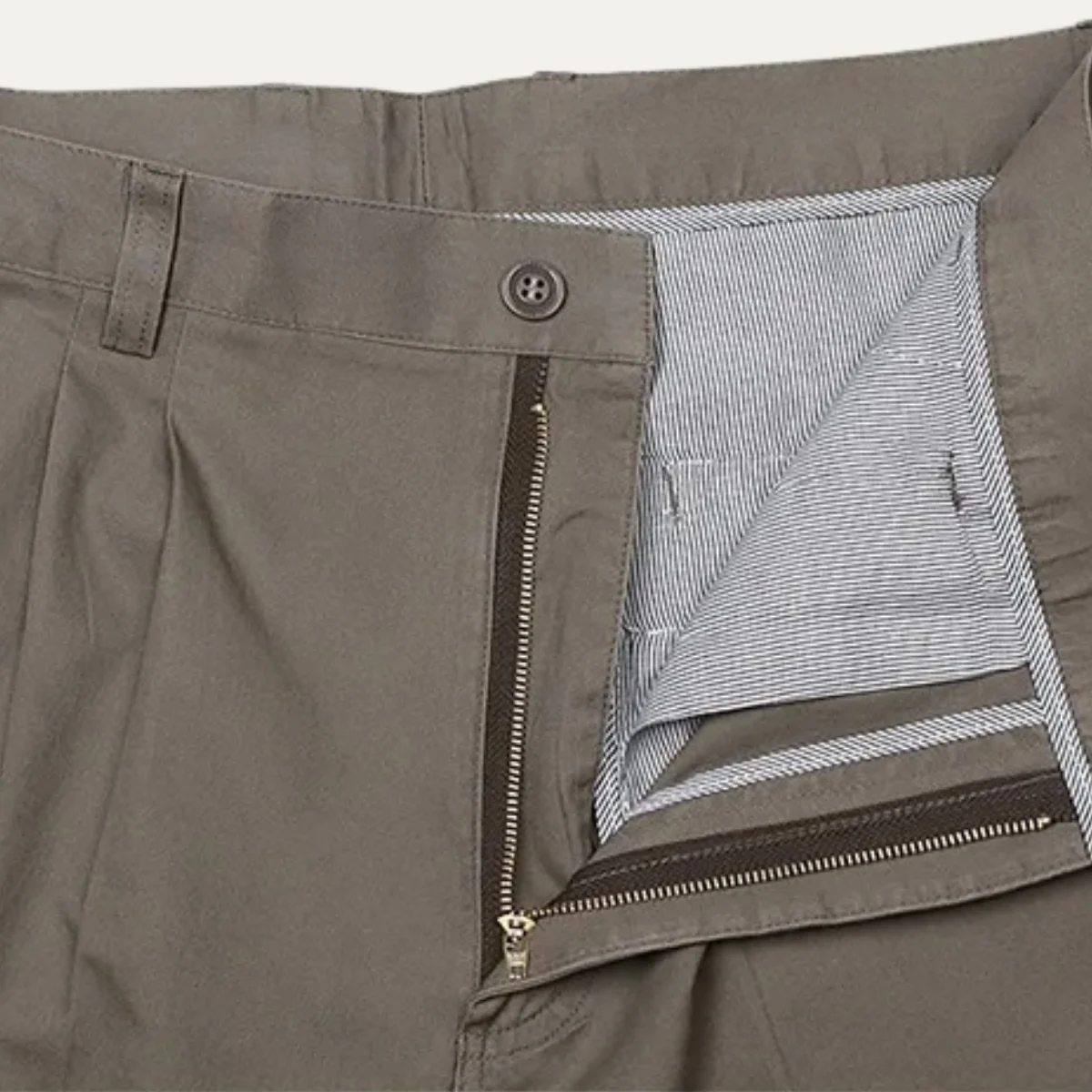 Radegonde | Double Pleat Straight Trousers