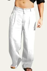 Sylvie | Oversized Linen Trousers
