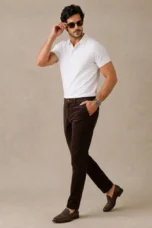 Aurélie | Fine Wale Corduroy Trousers