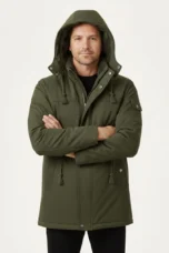 Florent | Quilted Lined Hooded Parka