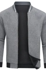 Hector | Channel Quilted Zip Jacket
