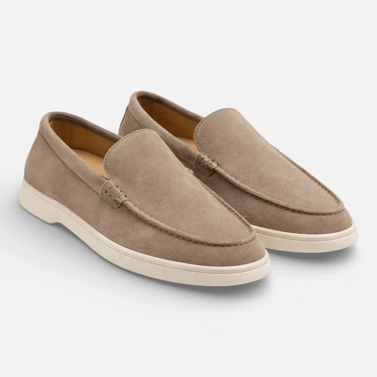Gérard | Lined Suede Slip-On Loafers
