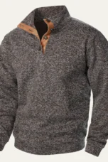 Hippolyte | Brushed Fleece Stand Collar
