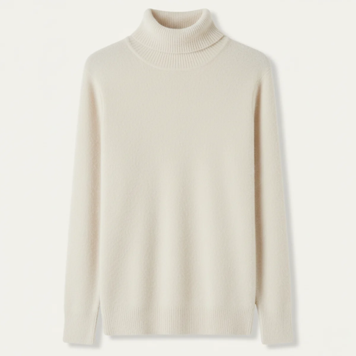 Donatien | Dense Ribbed High Neck Knit