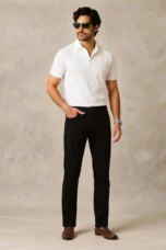 Berthe | Loose Cut Pure Cotton Trousers