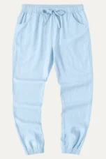 Léonie | Drawstring Cotton Joggers
