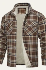 Lambert | Fleece Lined Plaid Work Jacket