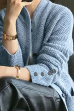 Florence | Stand Collar Viscose Sweater