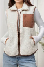 Merilda | Reversible Plush Vest