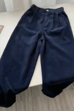 Scholastique | Woven Drape Wide Leg Pants
