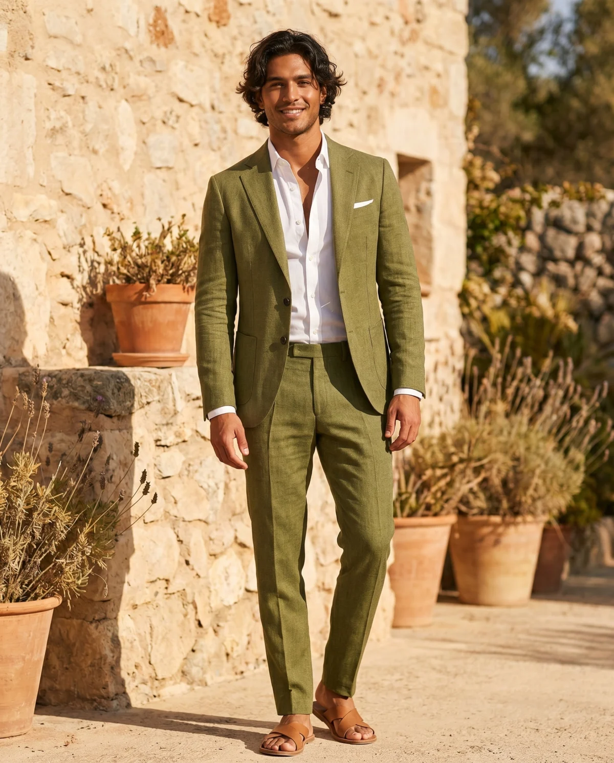 Léonard | Linen Two-Piece Suit