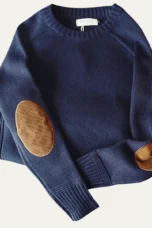 Pierre | Oversized Wool Elbow Patch Knit