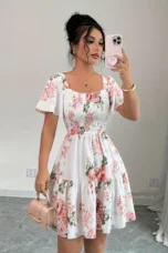 Sylvine | Waist Tie Floral Dress