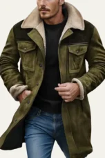 Elzear | Faux Shearling Lined Jacket