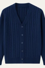Timothee | Cable Knit Button Cardigan