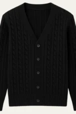 Timothee | Cable Knit Button Cardigan