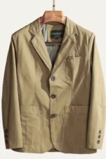 Alphonse | Cotton Notch Lapel Blazer
