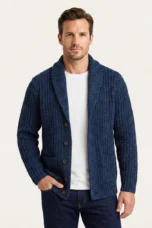 Augustin | Heavy Shawl Collar Cardigan