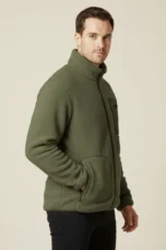 Edgar | Brushed Fleece Full Zip Jacket