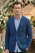 The Warren | Cotton-Blend Knit Blazer
