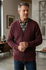 Israel | Fleece Lined Knit Cardigan