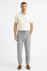Léonie | Drawstring Cotton Joggers
