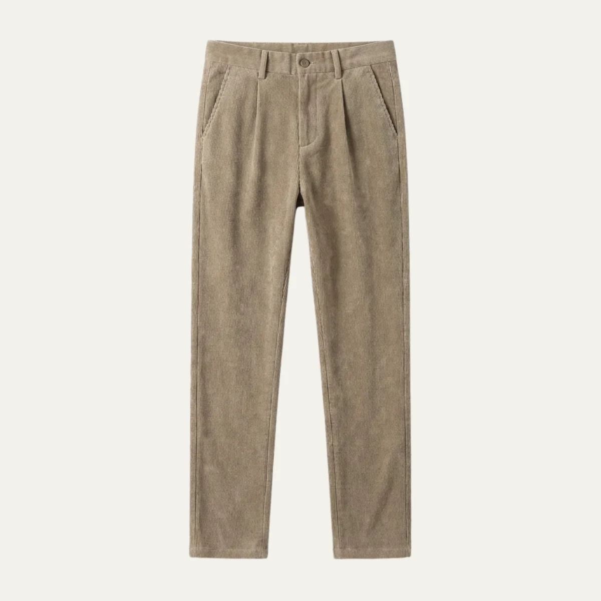 Josiane | Corduroy Trousers, Elastic Waist