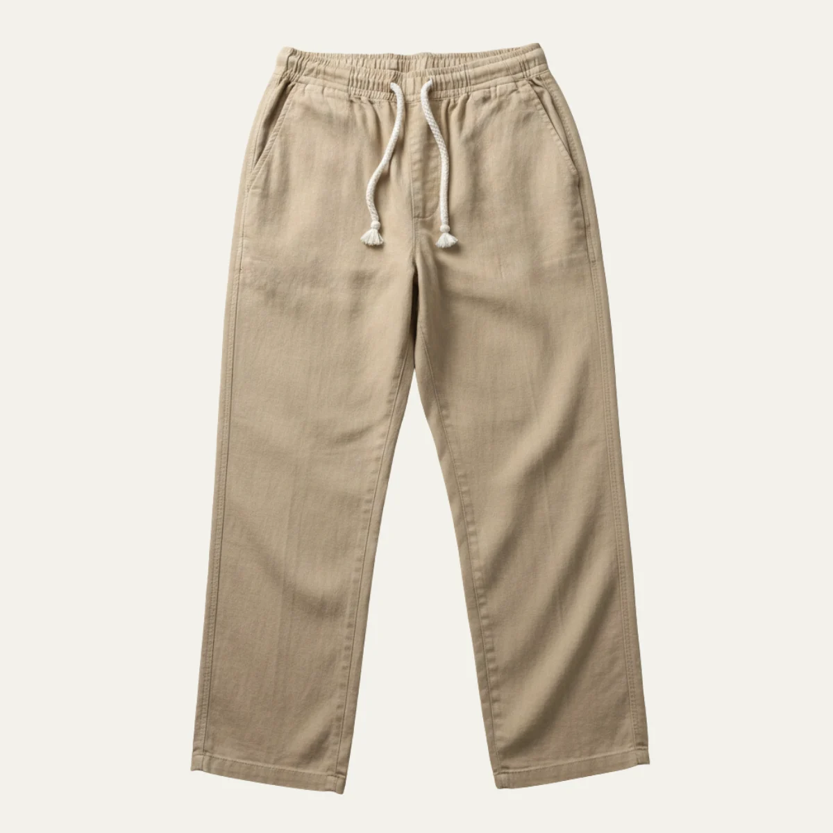 Carmelle | Loose Cotton-Linen Trousers