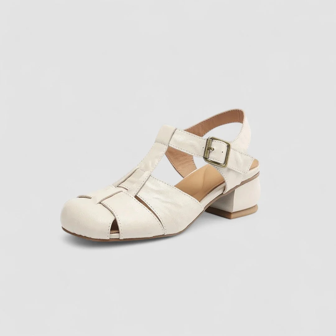 Edith | Ankle Strap Cushioned Mary Janes