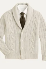 Zacharie | 100% Merino Button Cardigan