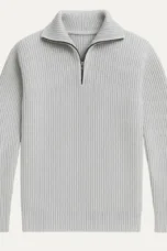 Magella | Ribbed Merino Quarter Zip