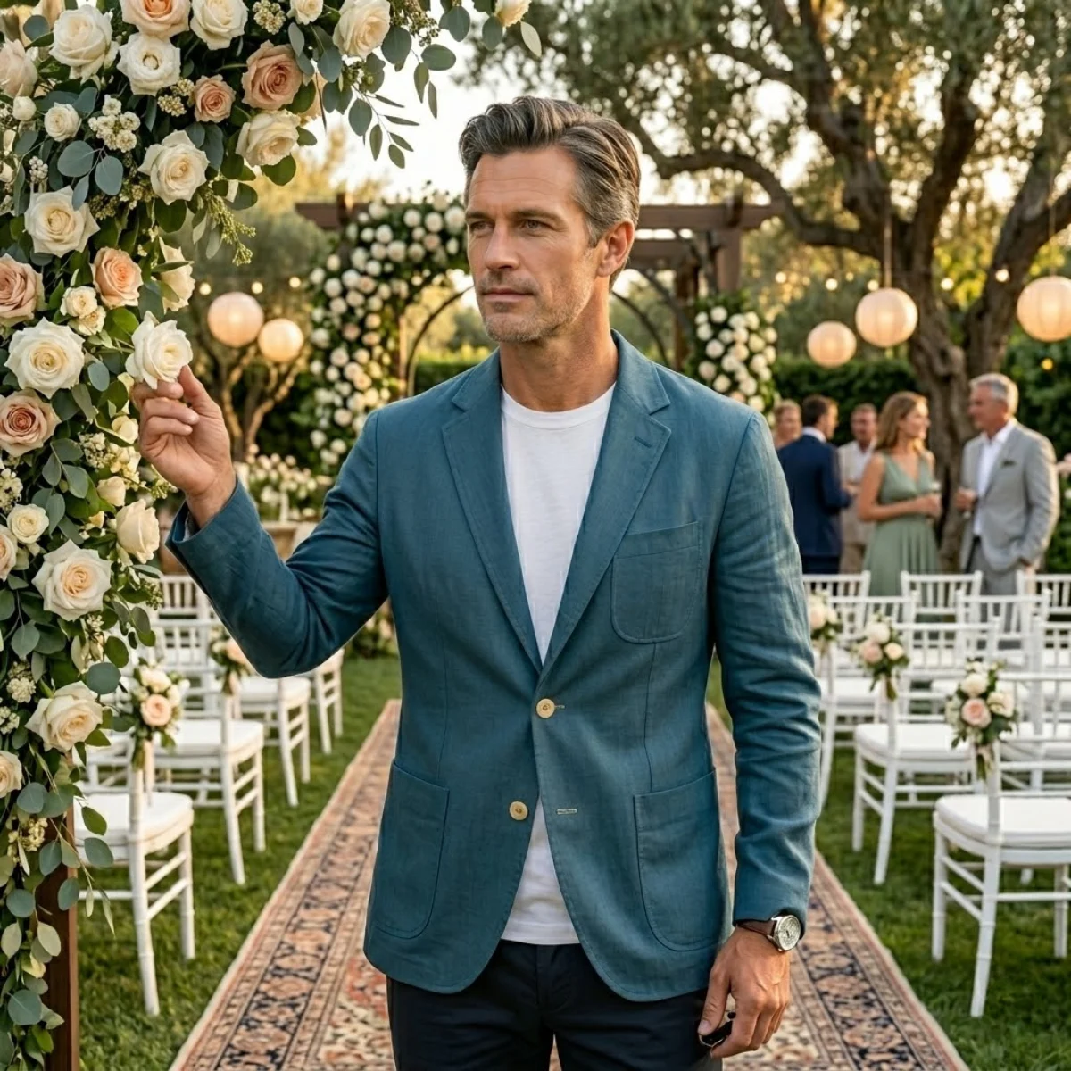 The Norman | Linen-Blend Summer Blazer
