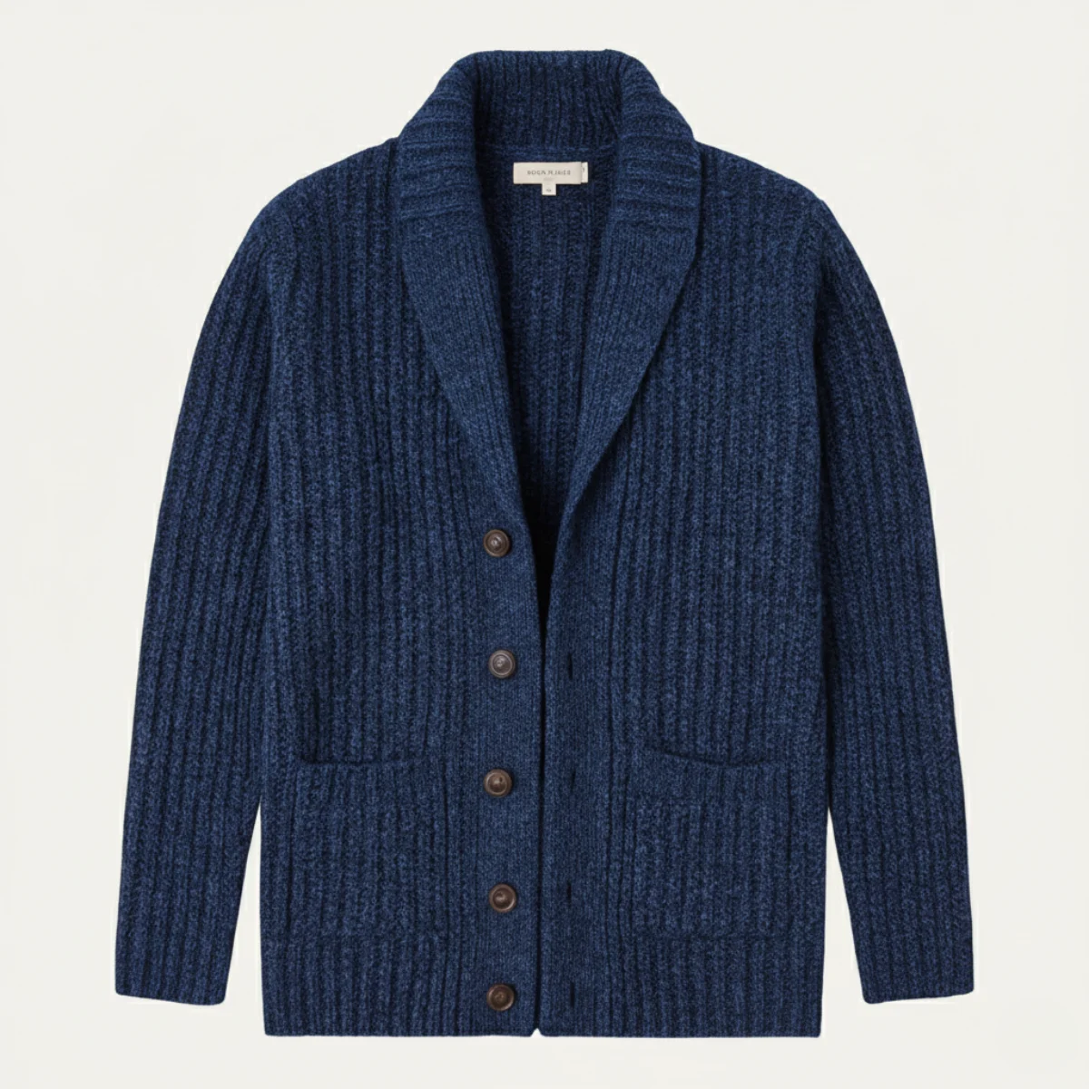 Simeon | Heavy Cable Shawl Cardigan
