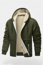 Roland | Sherpa-Lined Hooded Cardigan