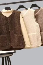 Ombeline | Lined Tailored Wool Vest