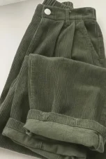 Scholastique | Woven Drape Wide Leg Pants