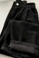 Scholastique | Woven Drape Wide Leg Pants