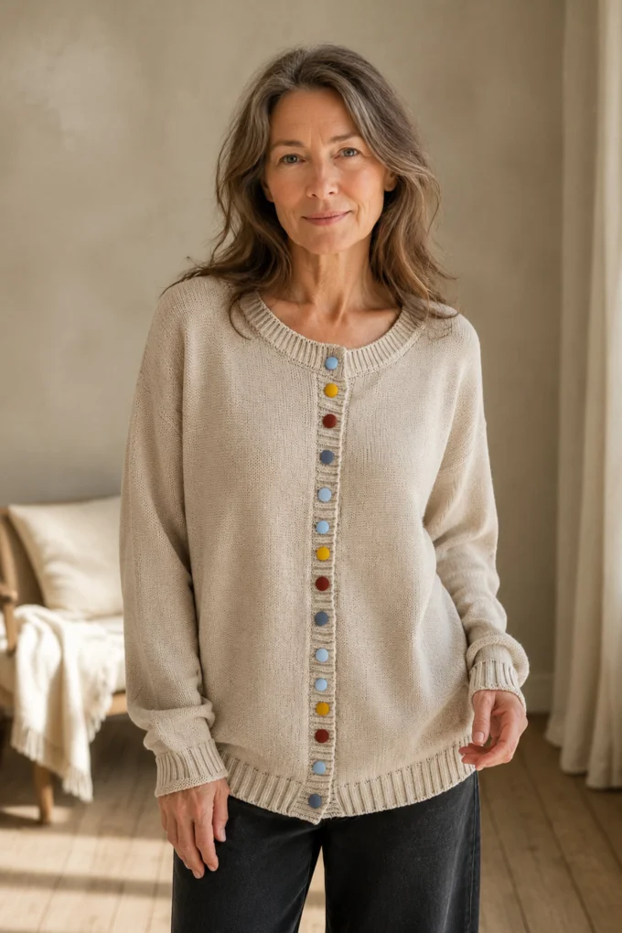Sammy | Comfortable and Stylish Cardigan editorial product photograph