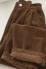 Scholastique | Woven Drape Wide Leg Pants