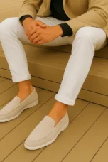 Arthur | Lined Suede Casual Loafers
