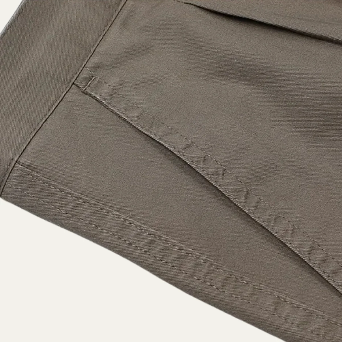 Radegonde | Double Pleat Straight Trousers