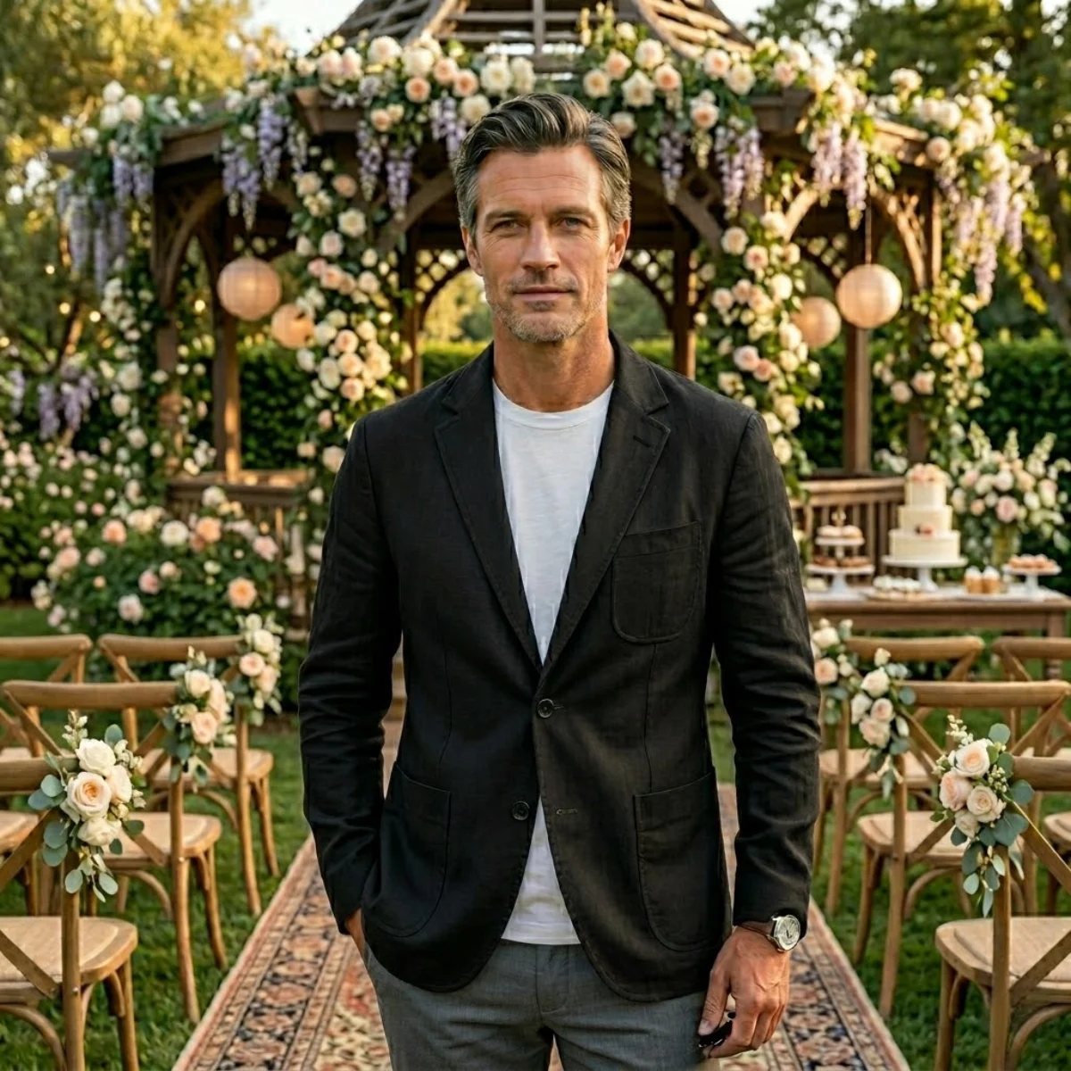 The Norman | Linen-Blend Summer Blazer