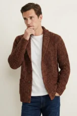 Augustin | Heavy Shawl Collar Cardigan