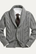 Zacharie | 100% Merino Button Cardigan