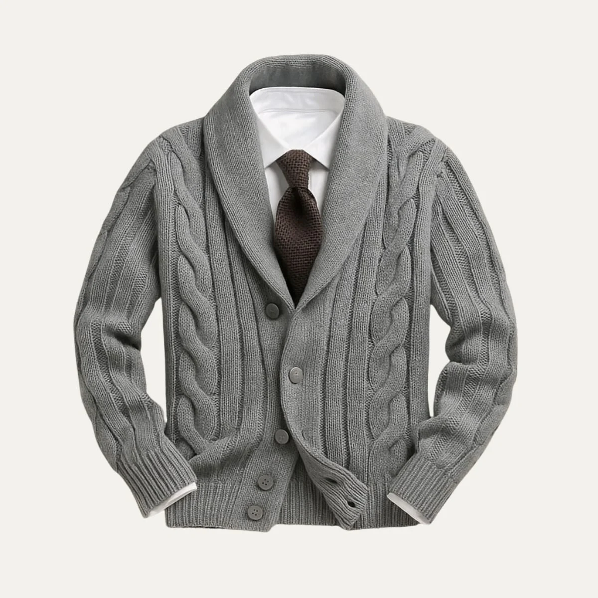 Zacharie | 100% Merino Button Cardigan