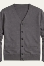 Vital | Cotton Blend V Neck Cardigan