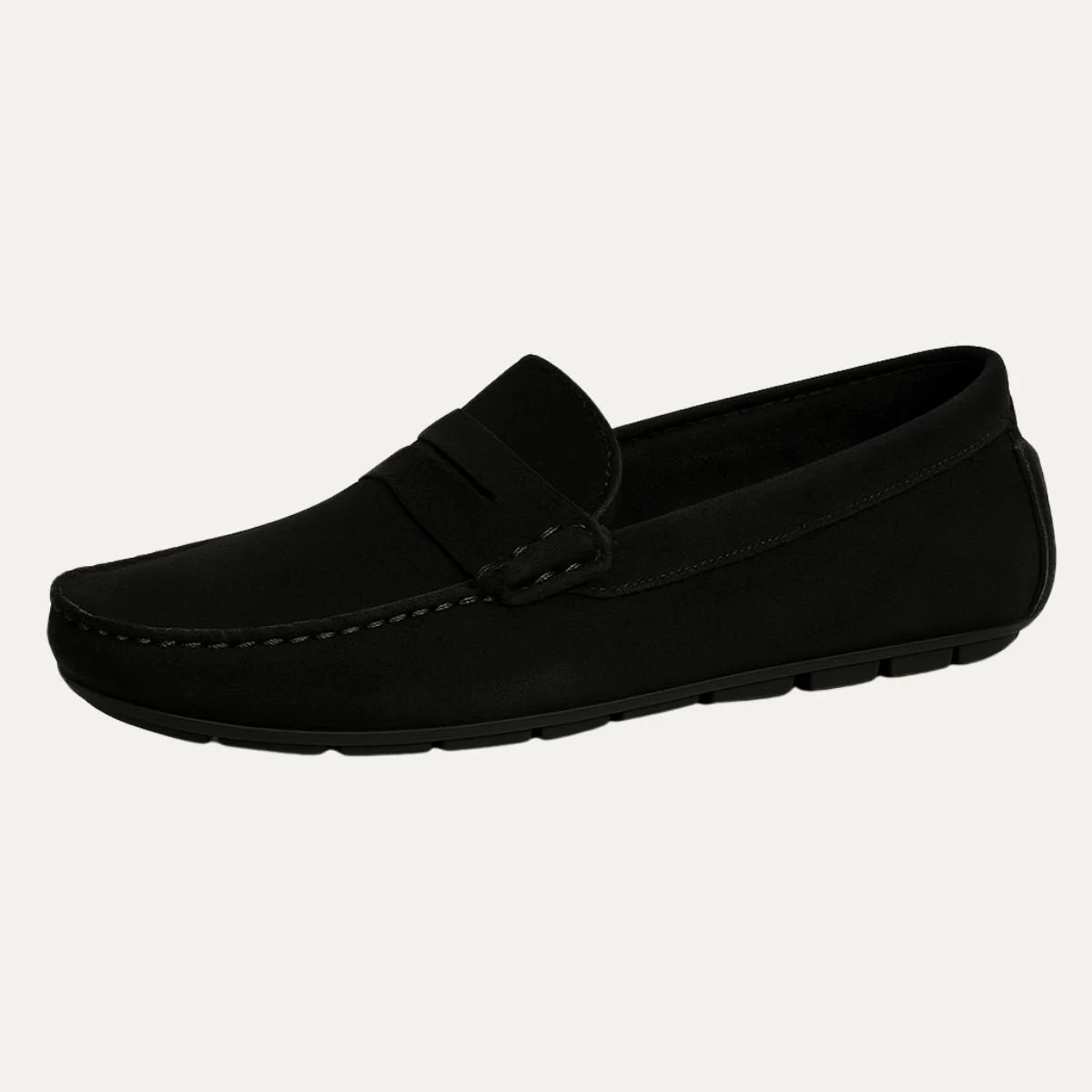 Roger | Structured Suede Loafers