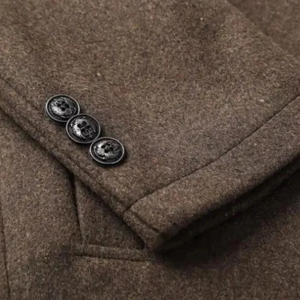The Bernard | Wool-Blend Insulated Coat
